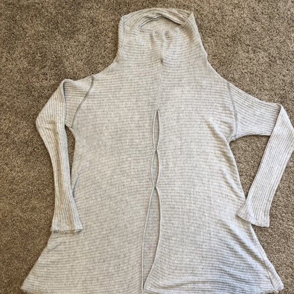 Free People  Lover Rib Split Back Pullover - Picture 4 of 5